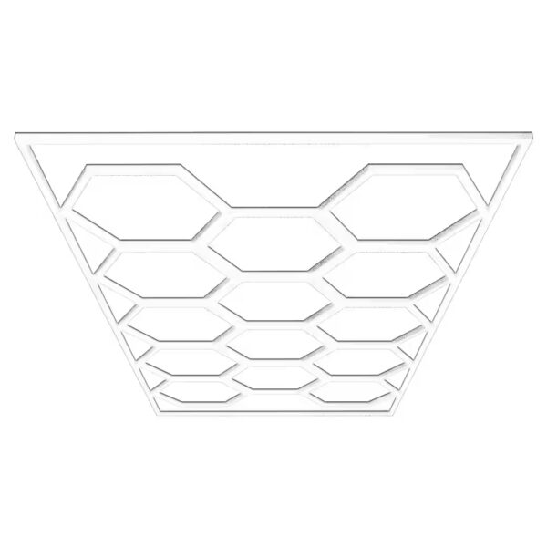 BarberPub Hexagon Ceiling Lights LED Garage Light