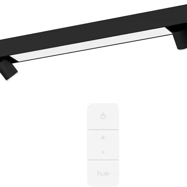 Smart LED light bundle White & Color Ambiance Centris 4-spot black