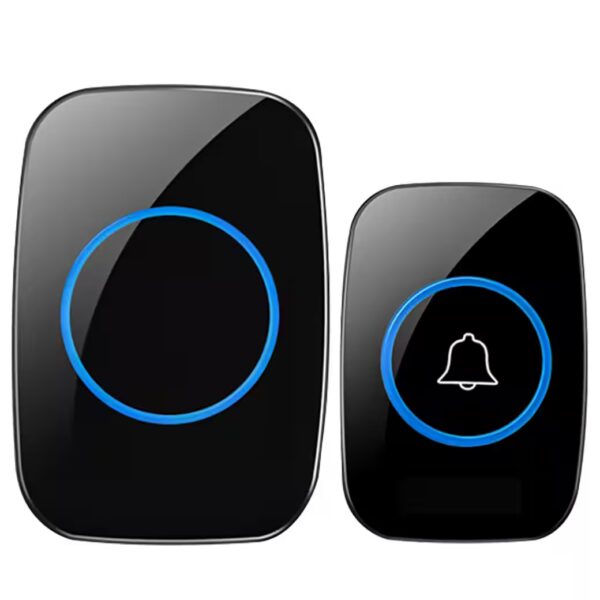 Wireless Doorbell, 300 Meters, Ring Doorbell, IP44 Waterproof