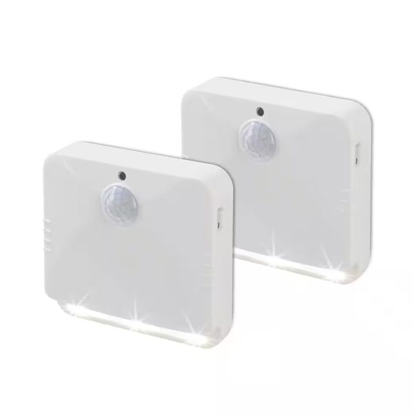 Indoor & outdoor motion detector, automatic & 120° angle