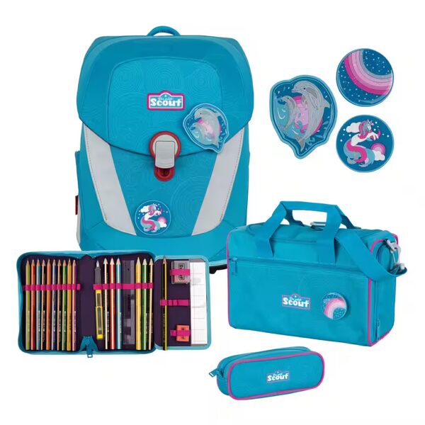Sunny II schoolbag set, 4-piece