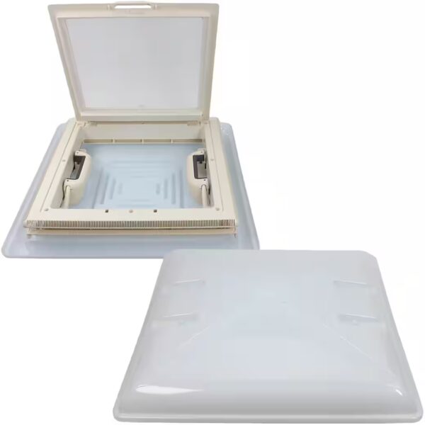 MPK Model 46 roof window, roof hatch 40x40 cm + roller blind for motorhomes and caravans
