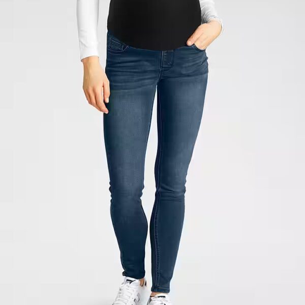 Maternity jeans, stretch jeans for pregnancy and breastfeeding