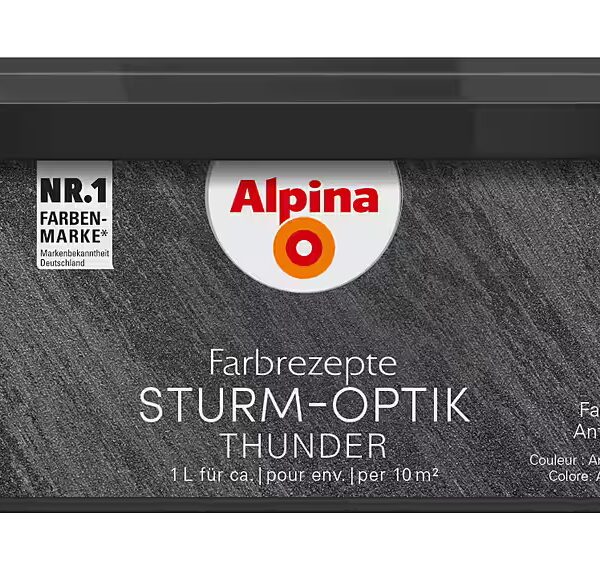 Wall paint color recipes STORM LOOK 1 liter