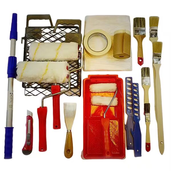 ROTIX paint roller set, 20 pieces, for painting walls and ceilings