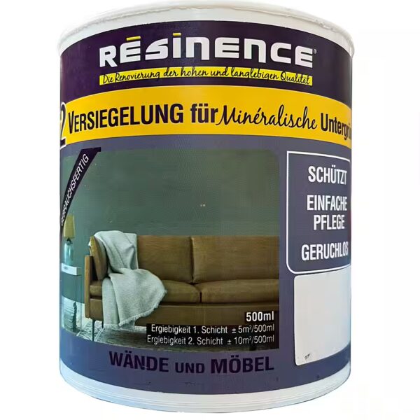 Resin resin varnish sealant for mineral substrates 500 ml Resinence