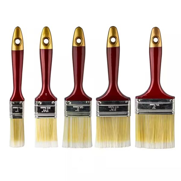 Flat Paintbrush Set 25-76 mm 5 pcs