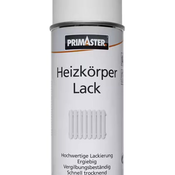Primaster radiator paint spray, 400 ml, white