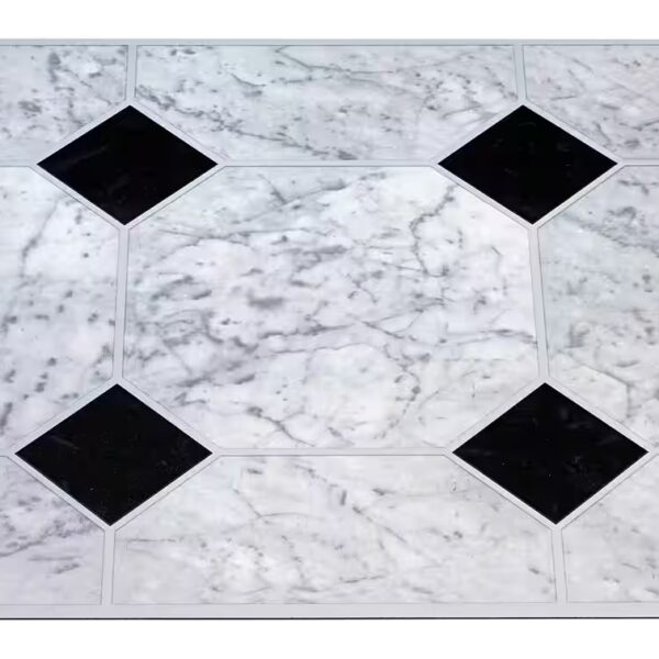 Vinyl tile design tile, self-adhesive vinyl flooring, 2.14 m², natural look