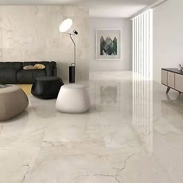 Marble floor tile, natural stone floor covering, wall tiles, cream tile, 5m²