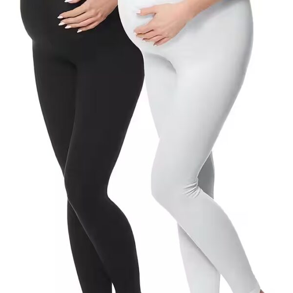 Maternity leggings, long, women's maternity trousers BE20-230