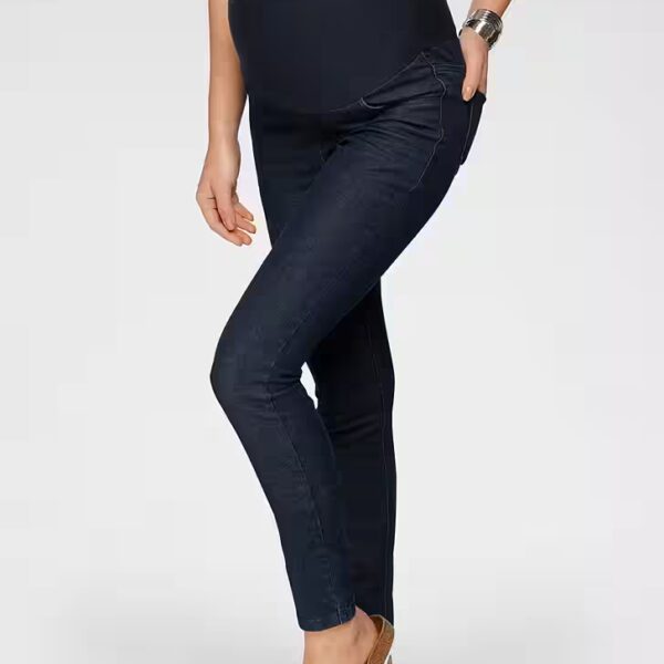 Maternity jeans, stretch jeans for pregnancy and breastfeeding