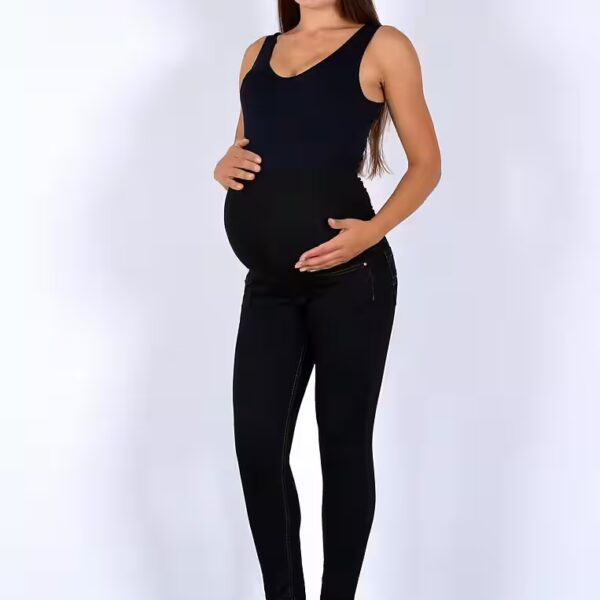 Maternity jeans, high-waisted and stretchy, J532