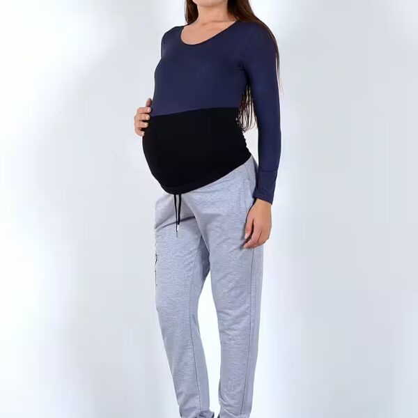 Women's Stretch Maternity Trousers, Pregnancy Trousers, Maternity Pants J480-Maternity