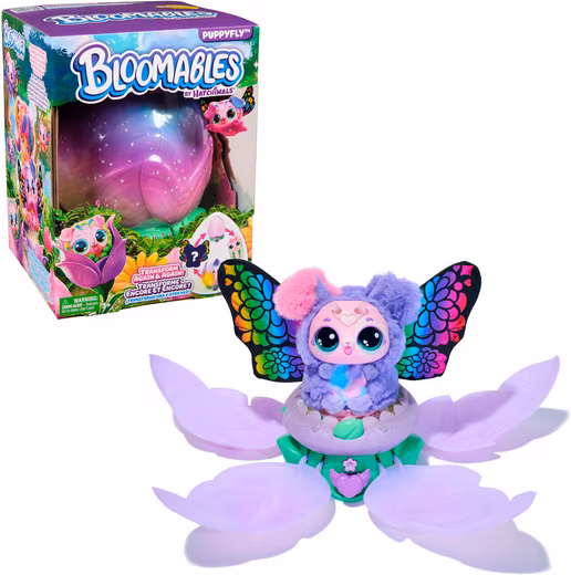 Bloomables Toy Figure by Hatchimals - Puppyfly with sound