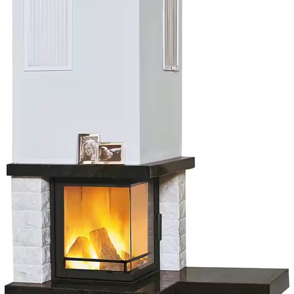 Fireplace kits »Nebraska Bank Right« 8 kW, intermittent burning, assembly material up to a room height of 250cm incl.