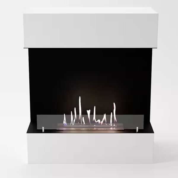 Kongsberg real fire decorative fireplace, ethanol fireplace, bioethanol fireplace with 3h burning time