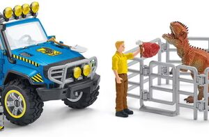 Dinosaur Toy Figure, Off-Road Vehicle with Dinosaur Outpost (41464)