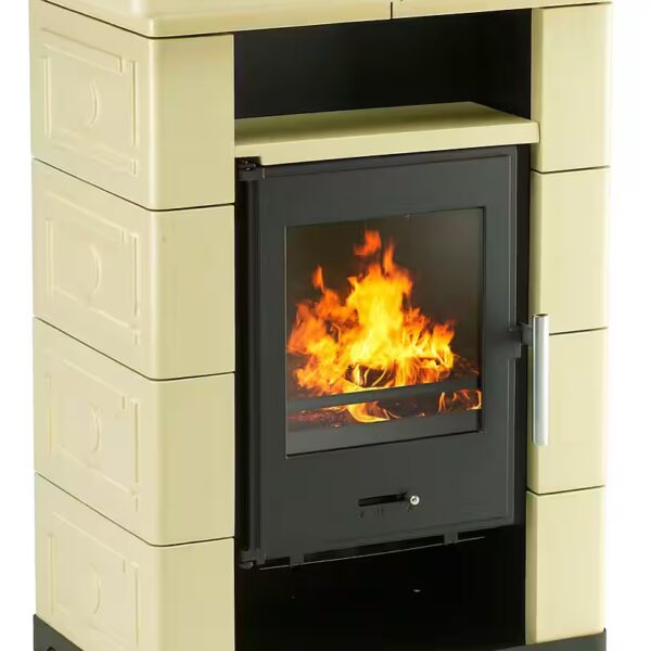 Montafon wood-burning stove 7 kW, intermittent firing