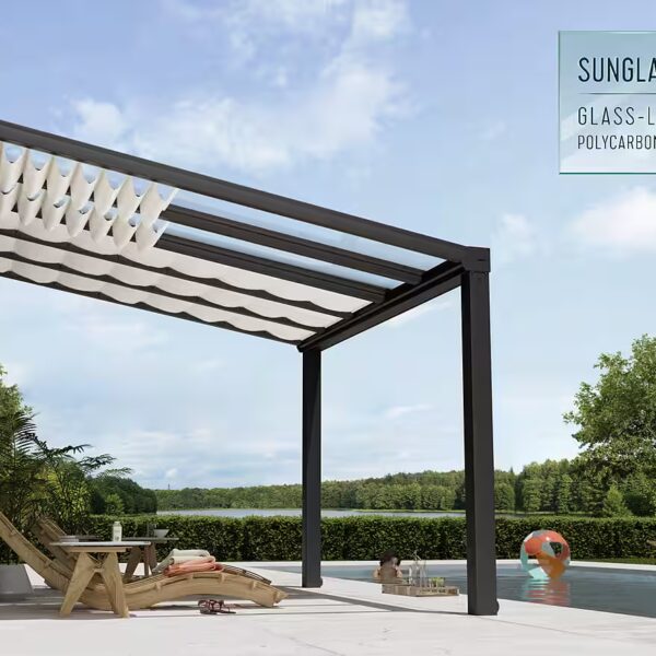 Sun sails, patio roofs, blinds