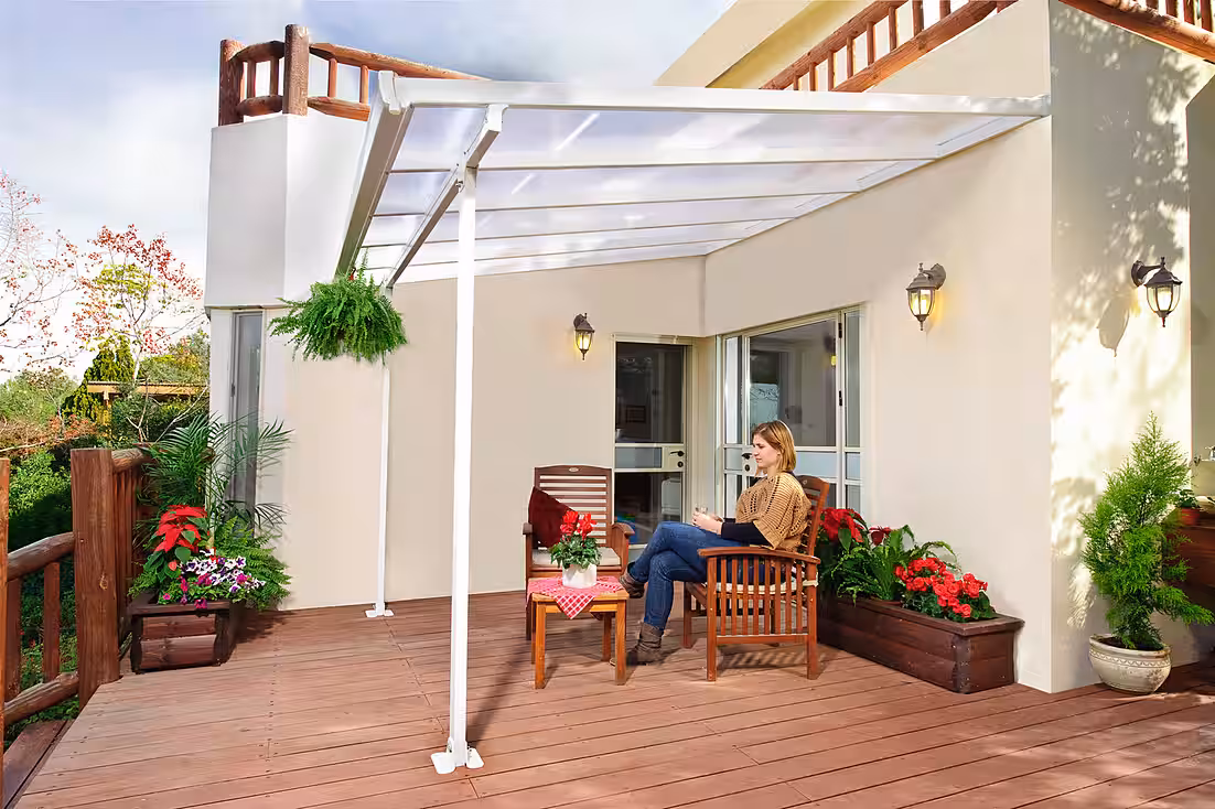 Feria aluminum patio roof