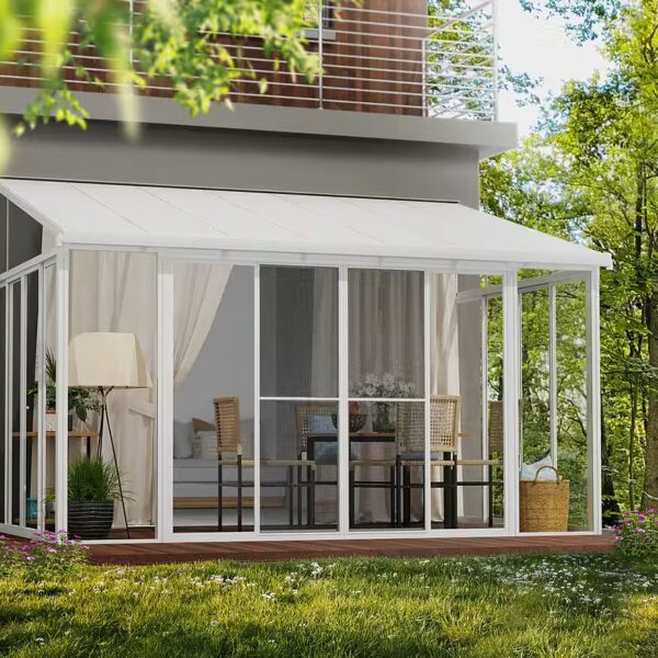 San Remo aluminum patio roof for conservatories