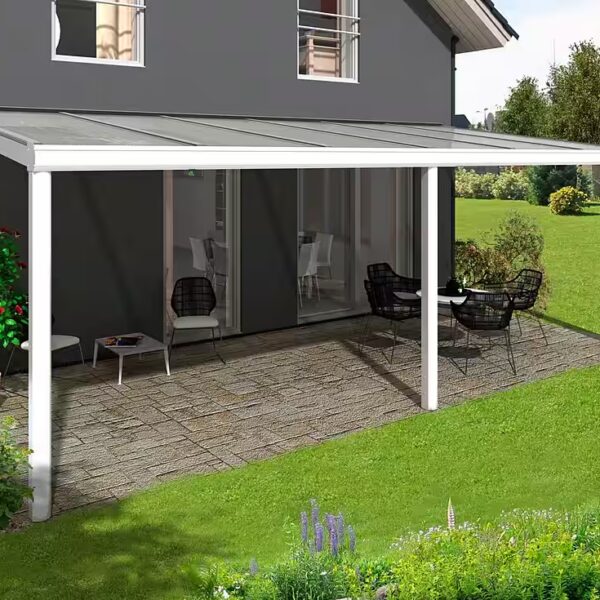 Garda patio roof Roofing twin-wall polycarbonate sheets, WxL: 648x357
