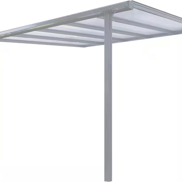 Terrace roof TREND size 2 WxL: 312x300 cm, roofing twin-wall polycarbonate sheets