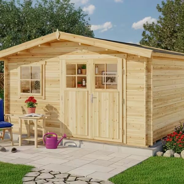 Valeria-28 wooden garden shed