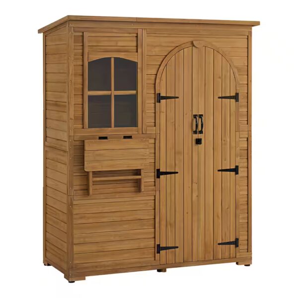 Garden shed M MCombo, garden cabinet, tool shed, wood, 0926