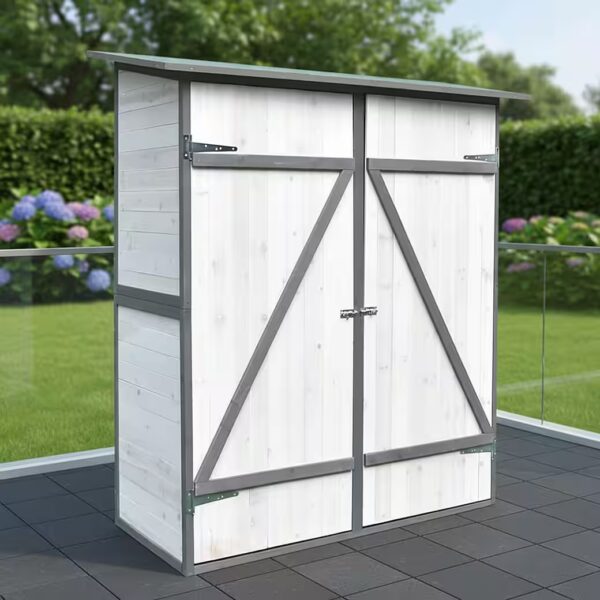 Garden shed, tool shed, garden cabinet, wooden shed, hut, tool house, storage space