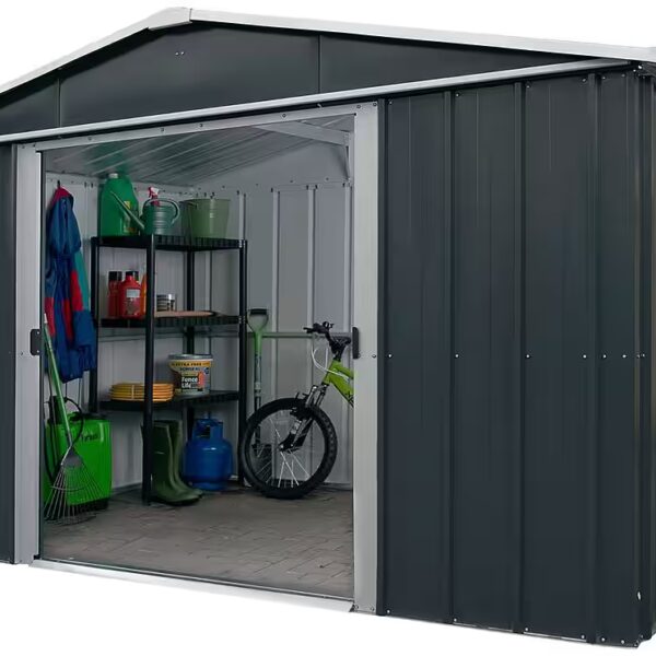 Heidelberg 65 equipment shed WxL: 202x137 cm, (Set), metal, with base frame