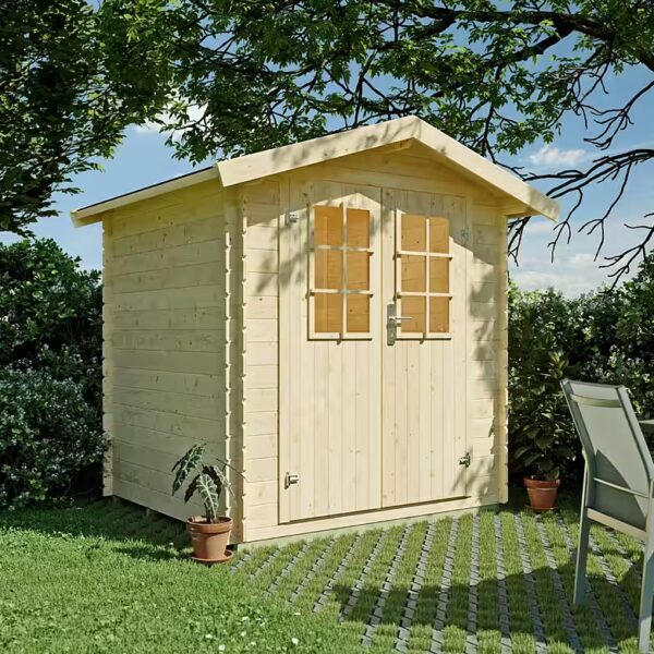 Canopus garden house WxL: 228x193 cm, including floor