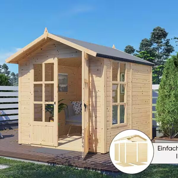 Melrose garden shed WxL: 214x246 cm