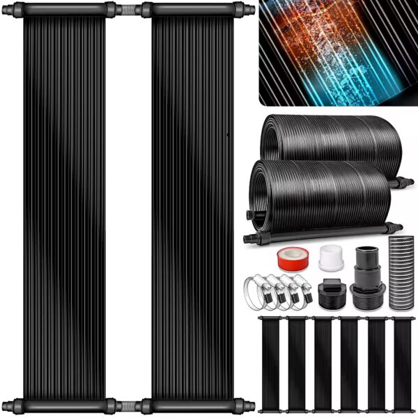 Pool heat pump Pool solar collector set, solar heating complete set