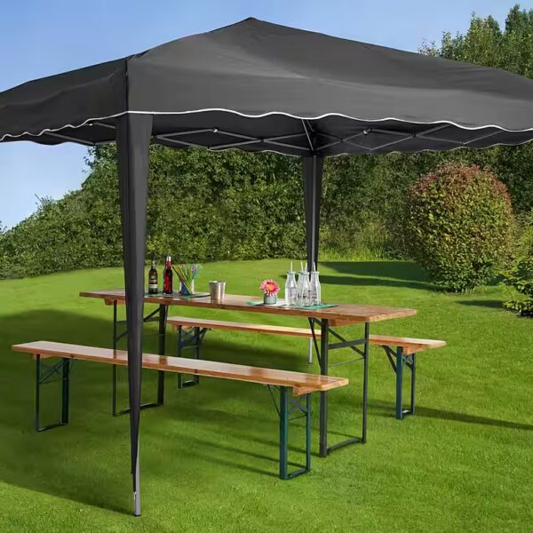 Folding pavilion WxL: 300x300 cm, incl. carrying bag