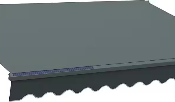 Folding arm awning with LED lighting, projection: 250 cm, available in various widths