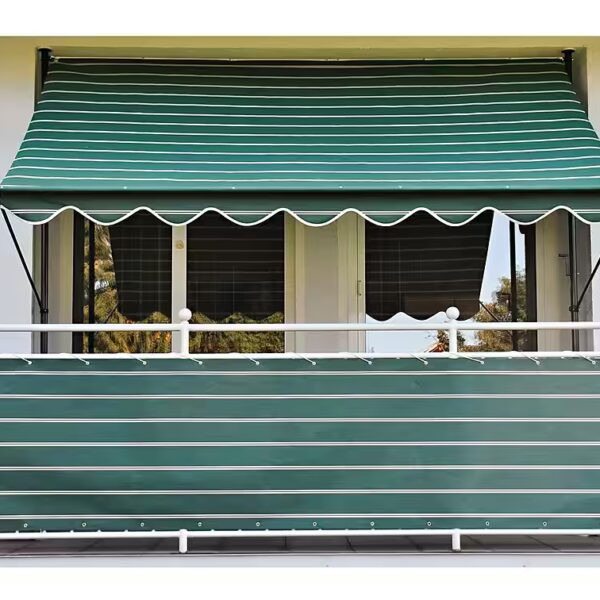 Clamp awning 150 cm projection, various widths