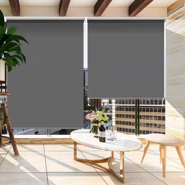 Vertical awning, outdoor roller blind, 140/160x240cm, outdoor balcony roller blind
