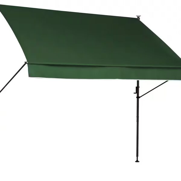Clamp awning style Installation without drilling or dowels