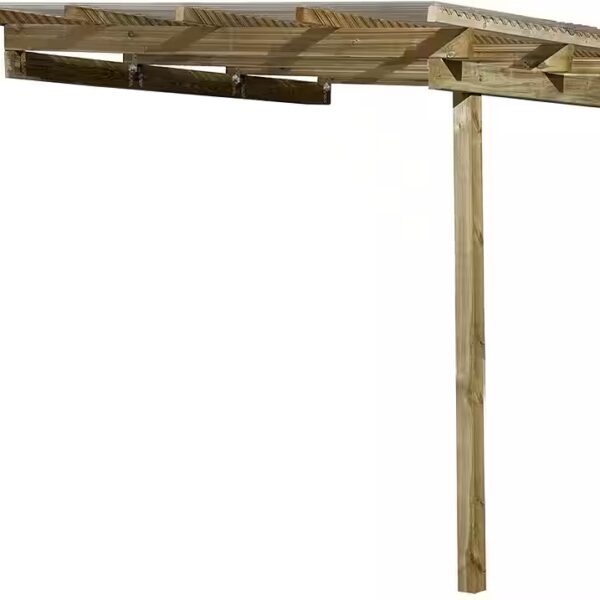 Terrace roof 671 Gr.1 Dimensions (W x D): 300 x 250 cm, roofing: roof panels, post thickness: 90 mm