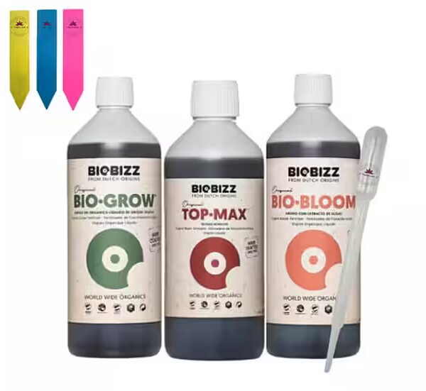 Biobizz Plant Fertilizer Try Pack Indoor Set, 3-piece