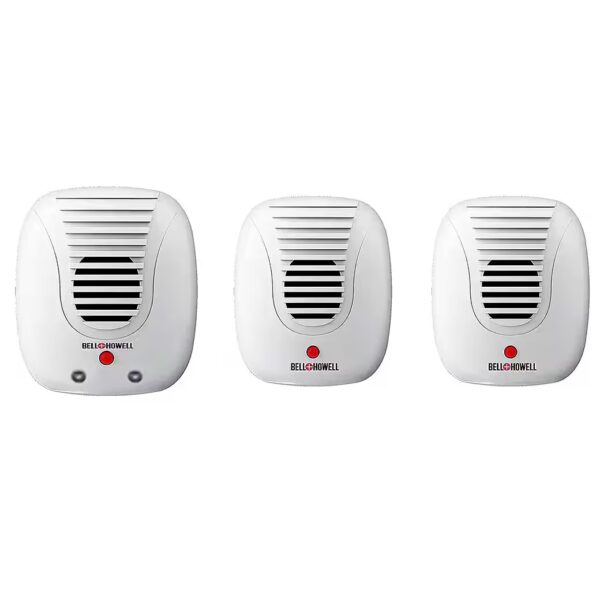 Ultrasonic animal repellent, pest control for mice, martens, rats, vermin repellent