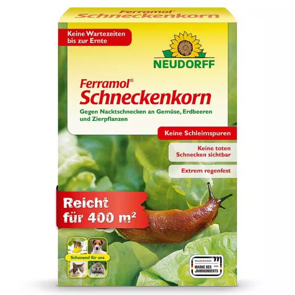 Ferramol plant strengthener, slug pellets 2 kg for 400 m² Gentle on animals and extremely rainproof thanks to new bait technology, fast and reliable slug protection against slugs.