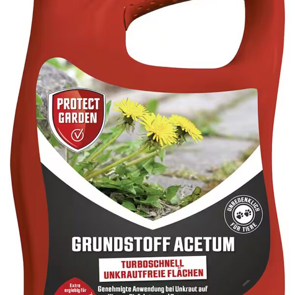 Protect Garden Turbo weed killer, weed-free, base ingredient: Acetum