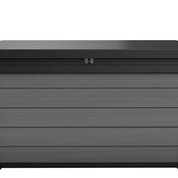 Cushion box, storage box Premier, storage chest, XL garden box Weather and UV resistant, including gas springs