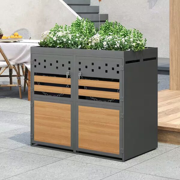Bin storage system, 120-240 liters x2/x4