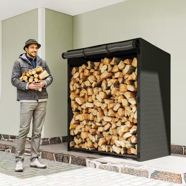 Firewood rack, 300 kg load capacity