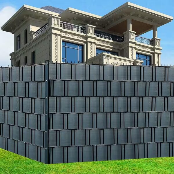 Privacy screen strips, 10x rigid PVC privacy screen strips, fence foil, various colors