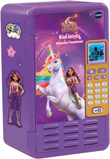 Electronic Diary Unicorn Academy - Magical Dream Vault with light and sound